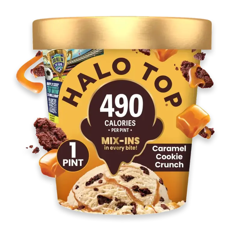 Caramel Cookie Crunch Light Ice Cream