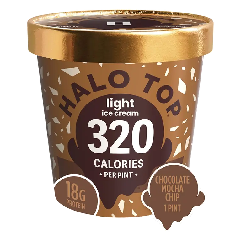 Chocolate Mocha Chip Light Ice Cream