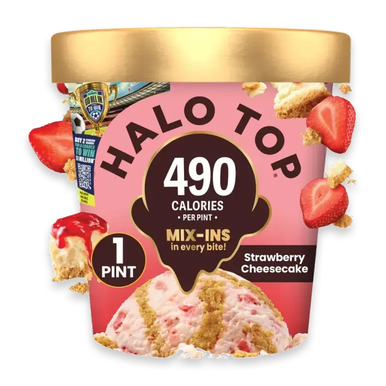 Strawberry Cheesecake Light Ice Cream