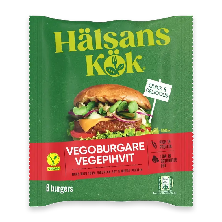 Vegoburgare 450g