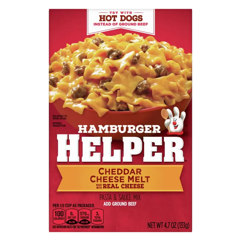 Cheddar Cheese Melt Hamburger Helper