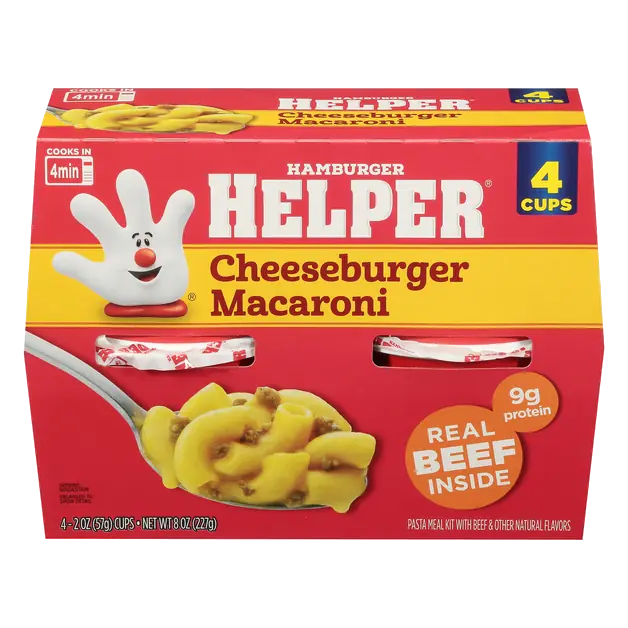 Cheeseburger Macaroni Cups - 4 ct