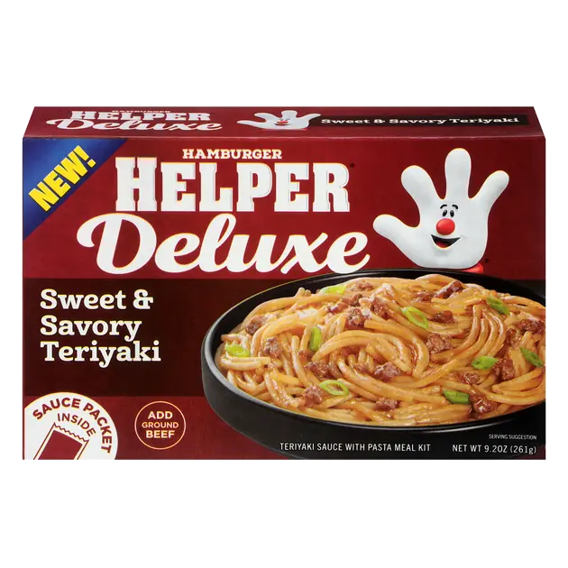 Hamburger Helper Deluxe Sweet & Savory Teriyaki
