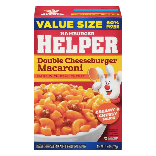 Double Cheeseburger Macaroni Value Size