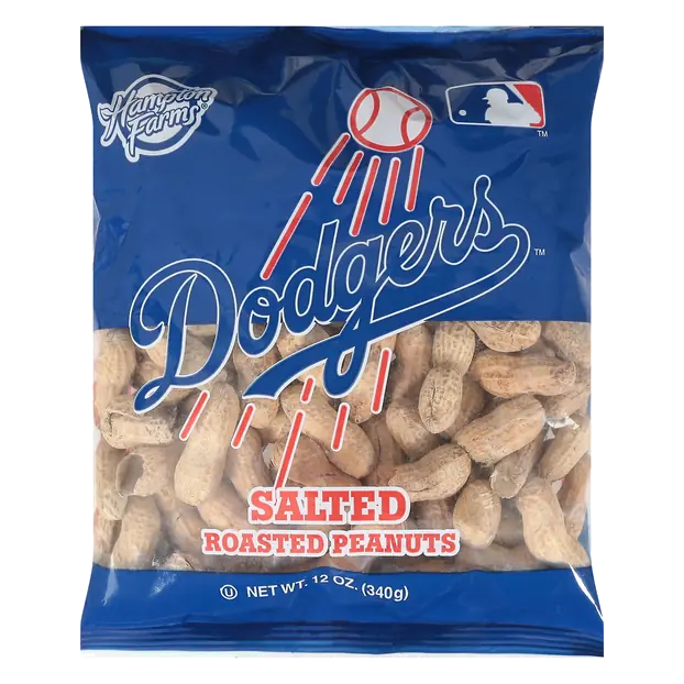 Dodgers Roasted Peanuts Salted