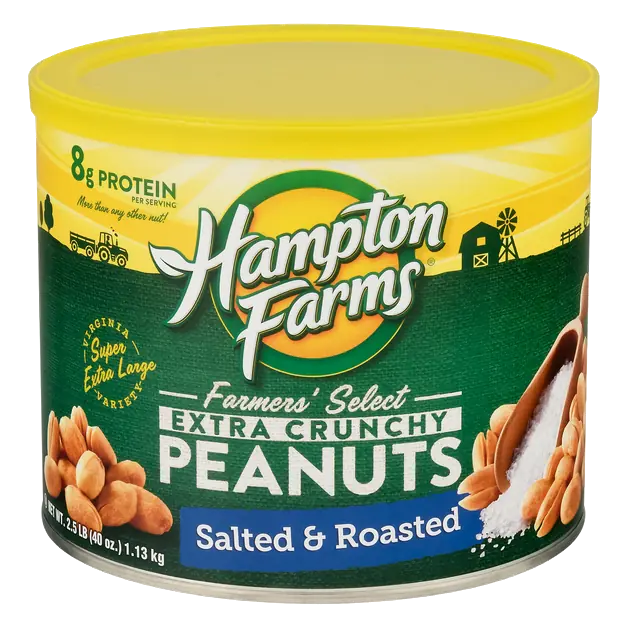 Farmer's Select Extra Crunchy Peanuts Salted & Roasted