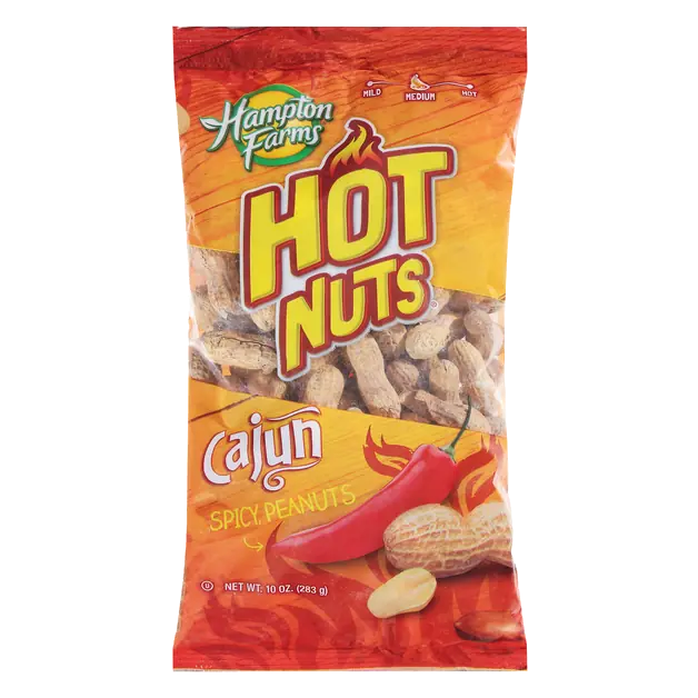 Hot Nuts Spicy Cajun Peanuts