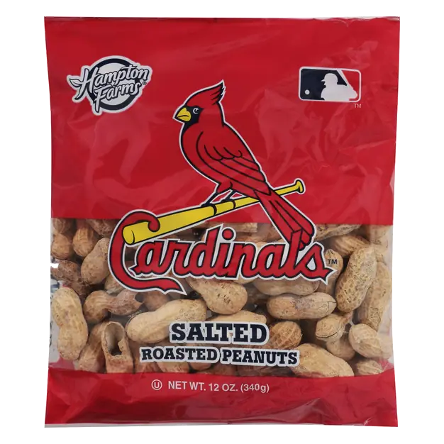 St. Louis Cardinals Roasted Peanuts Salted