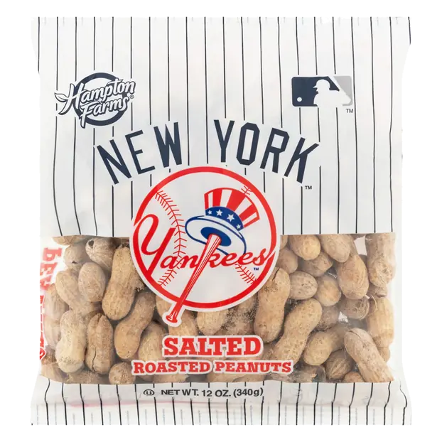 Yankees Roasted Salted Peanuts