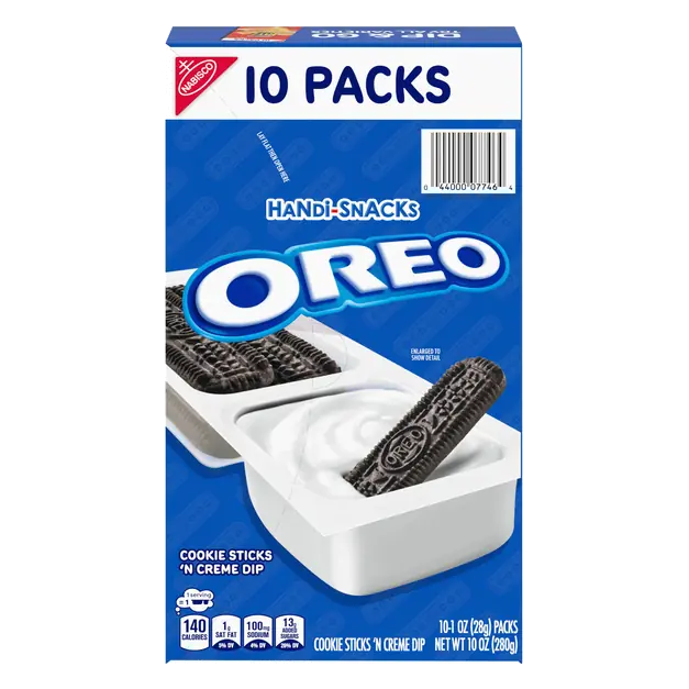 OREO Cookie Sticks 'n Creme Dip Packs - 10 ct