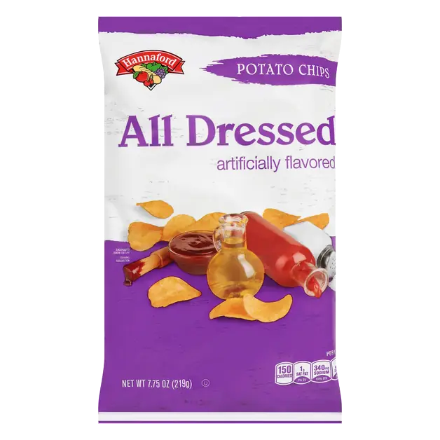 All Dressed Potato Chips