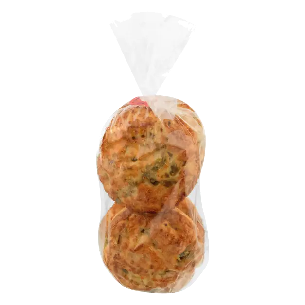 Bakery Jalapeno & Cheese Focaccia Rolls - 4 ct