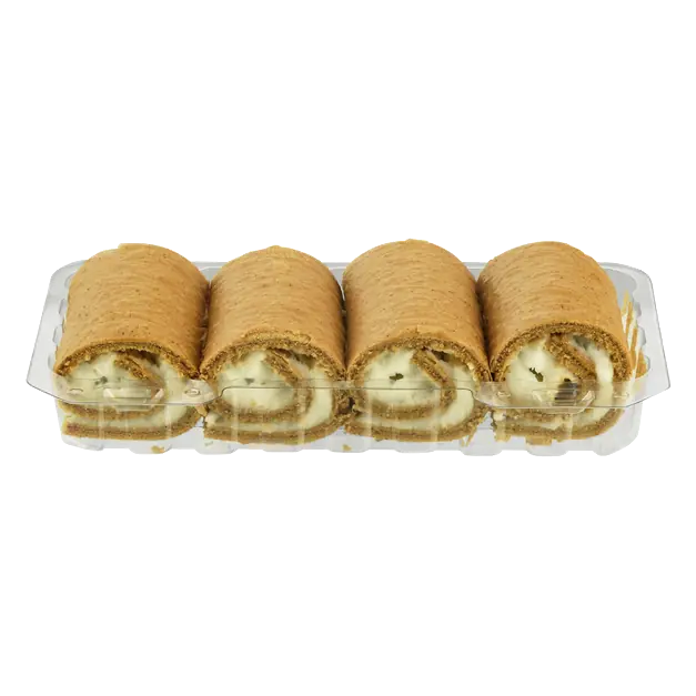 Bakery Junior Pumpkin Rolls - 4 ct