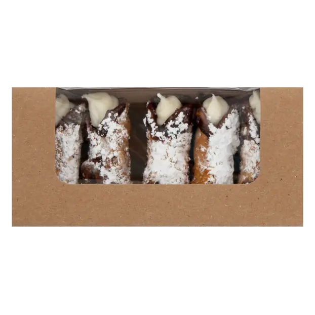 Bakery Mini Chocolate Dipped Cannolis - 5 ct
