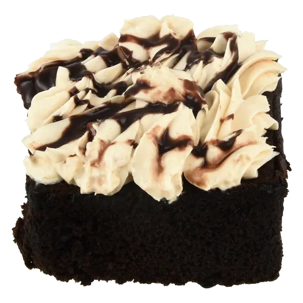 Bakery Peanut Butter Chocolate Cake Square