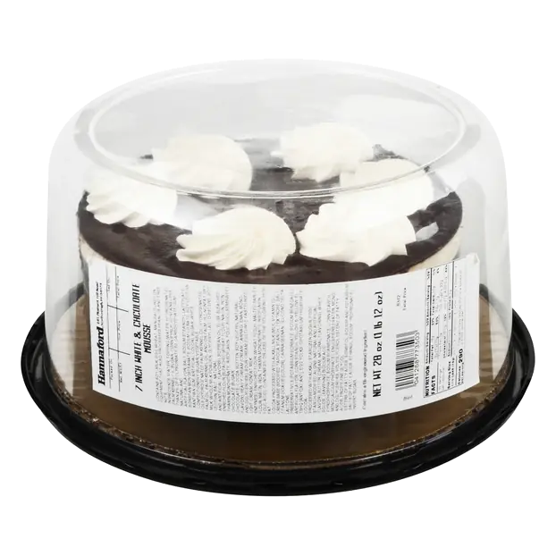 Bakery White & Chocolate Mousse Cake 7 Inch