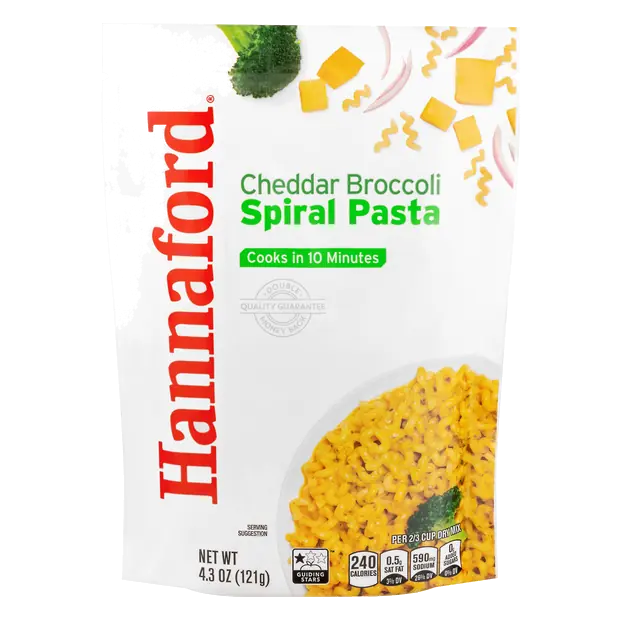 Cheddar Broccoli Spiral Pasta