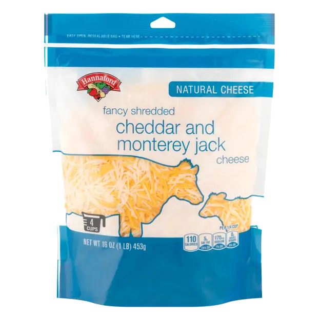 Cheddar & Monterey Jack Fancy Shredded Cheese