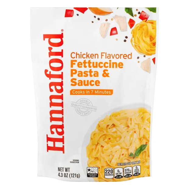 Chicken Flavored Fettucine Pasta & Sauce