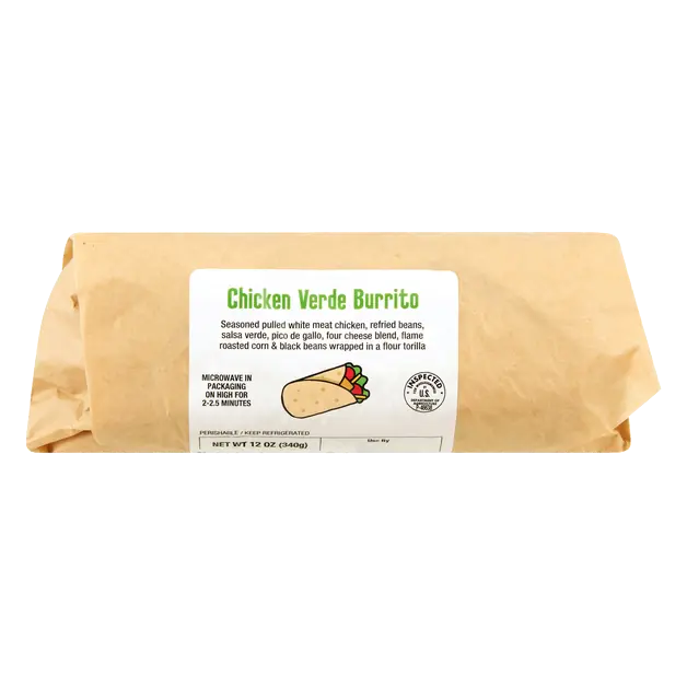 Chicken Verde Burrito