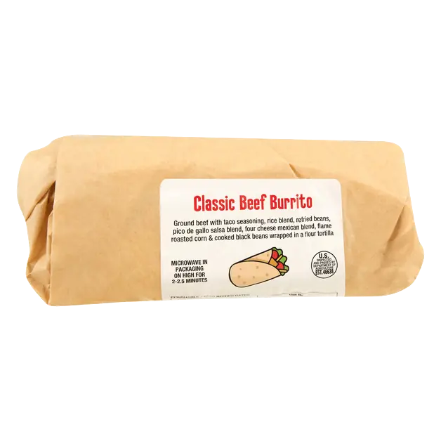 Classic Beef Burrito