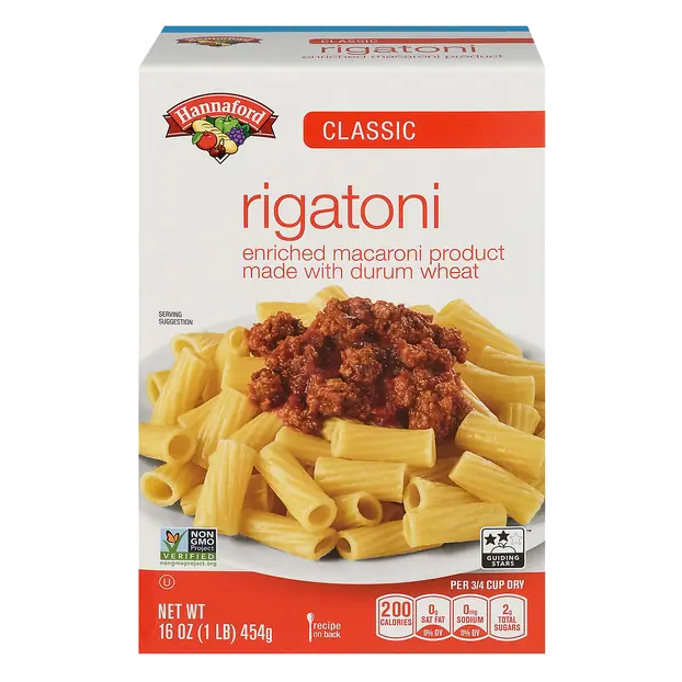 Classic Rigatoni Pasta