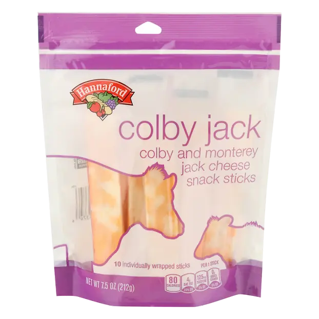 Colby Jack Cheese Snack Sticks - 10 ct