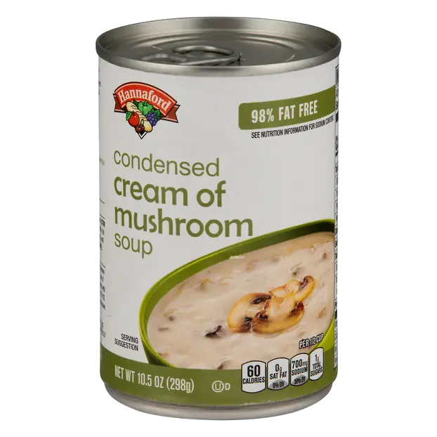 Condensed 98% Fat Free Cream of Mushroom Soup