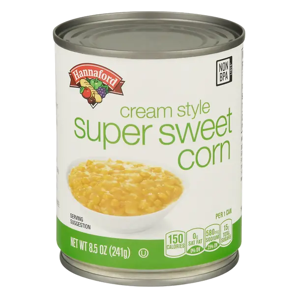 Cream Style Super Sweet Corn
