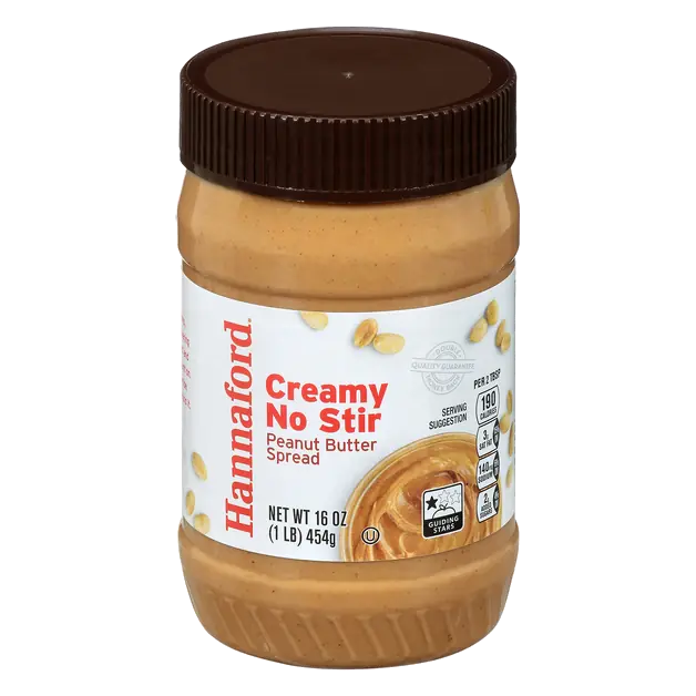 Creamy No Stir Peanut Butter Spread