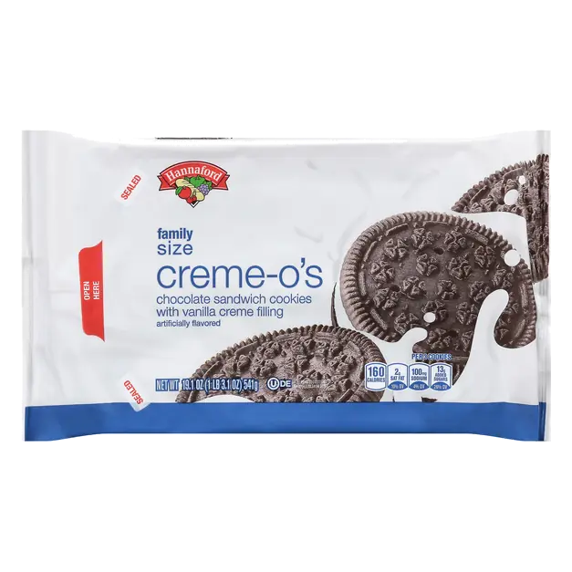 Creme-O's Chocolate Sandwich Cookies Family Size