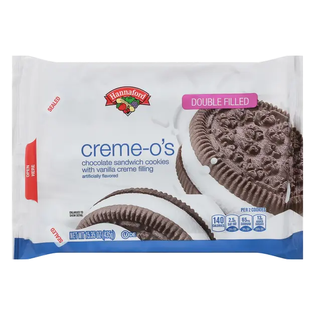 Creme-O's Double Filled Chocolate Sandwich Cookies