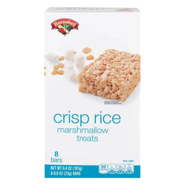 Crisp Rice Marshmallow Treats - 8 ct