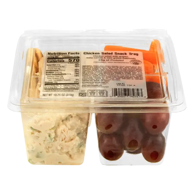 Deli Chicken Salad Snack Tray