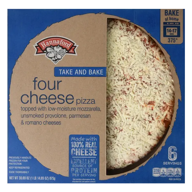 Deli Take & Bake Four Cheese Pizza Refrigerated