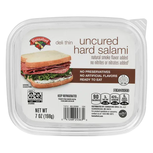 Deli Thin Hard Salami