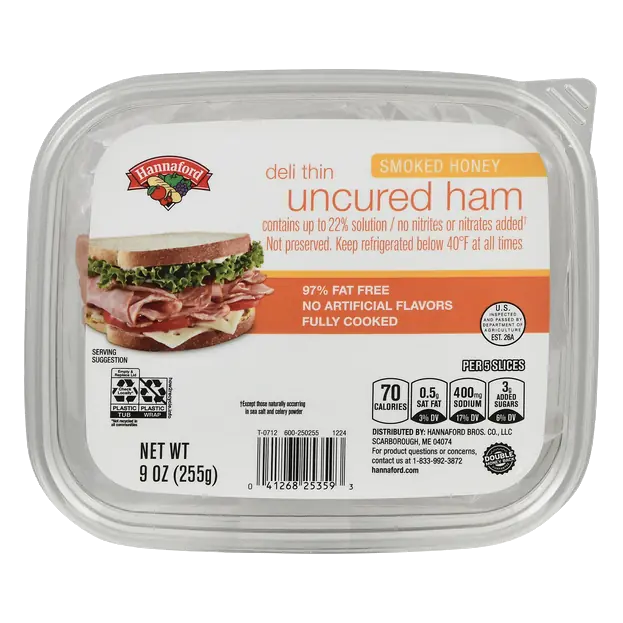 Deli Thin Smoked Honey Ham