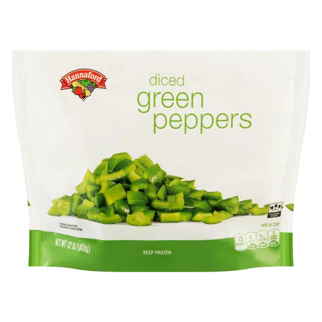 Diced Green Peppers Frozen
