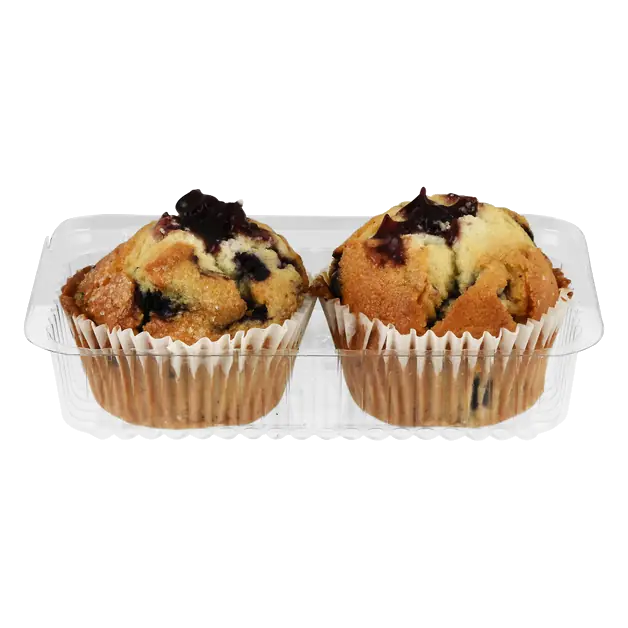 Double Blueberry Filled Muffins - 2 ct