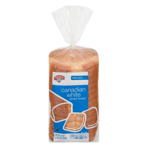 Enriched Canadian White Bread Sliced