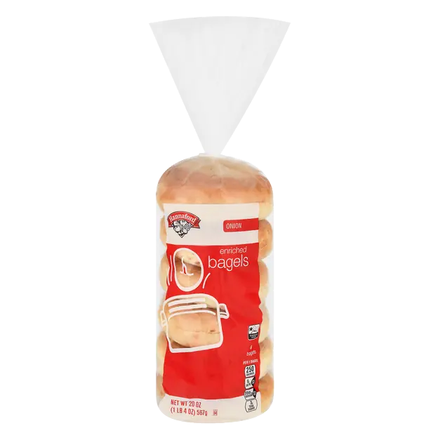Enriched Onion Bagels - 6 ct
