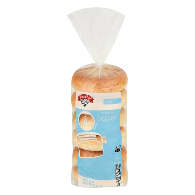 Enriched Plain Bagels - 6 ct