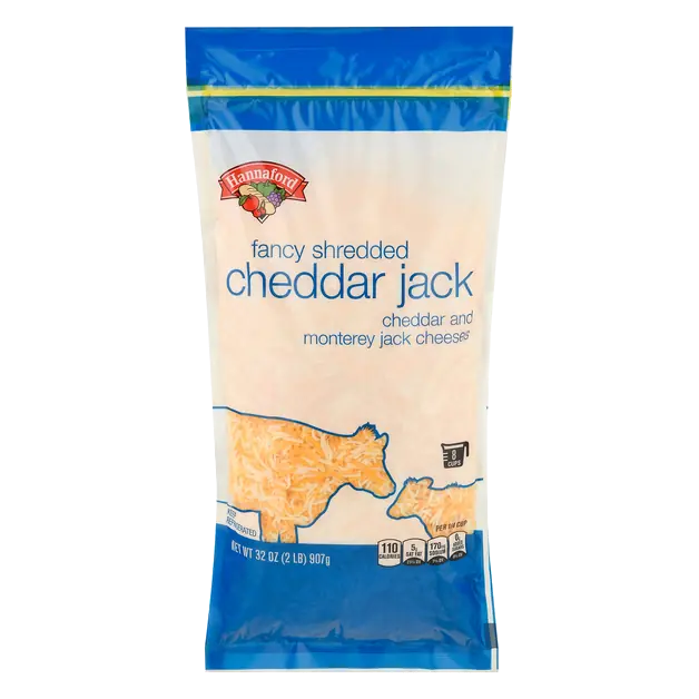 Fancy Shredded Cheddar Jack Cheese