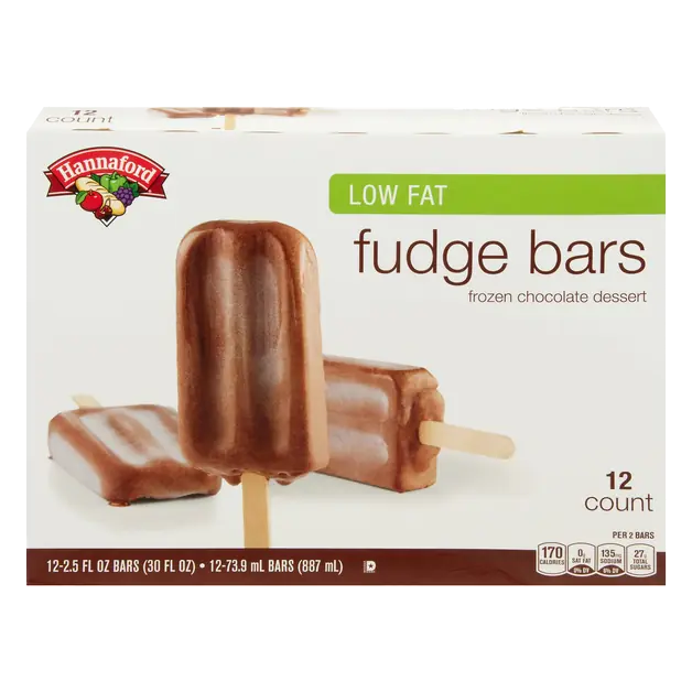 Fat Free Fudge Bars - 12 ct