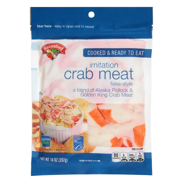 Flake Style Imitation Crab Meat Fresh