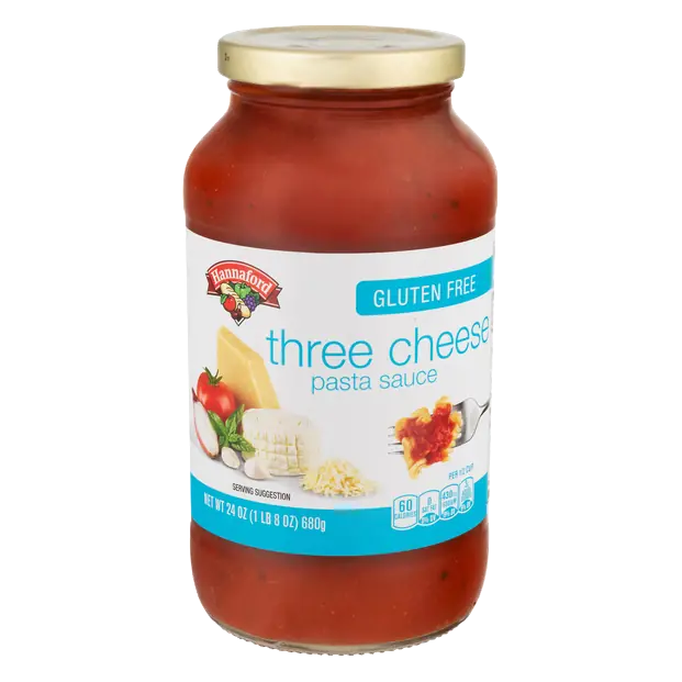 Gluten Free Three Cheese Pasta Sauce