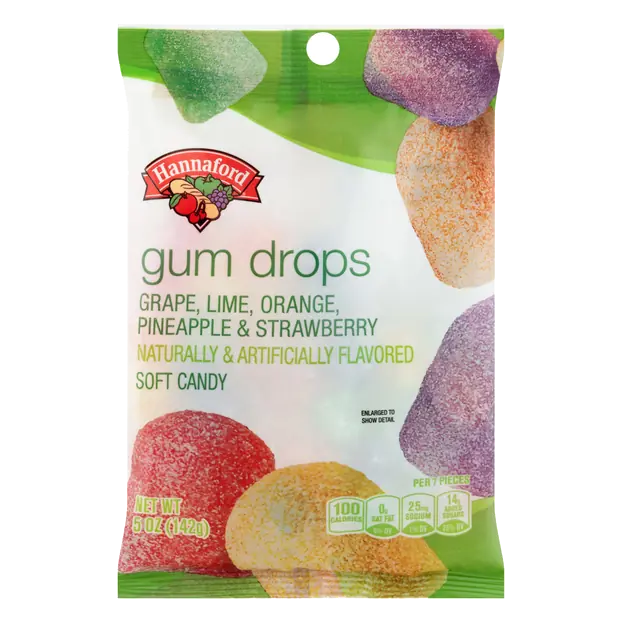 Gum Drops Soft Chewy Candy