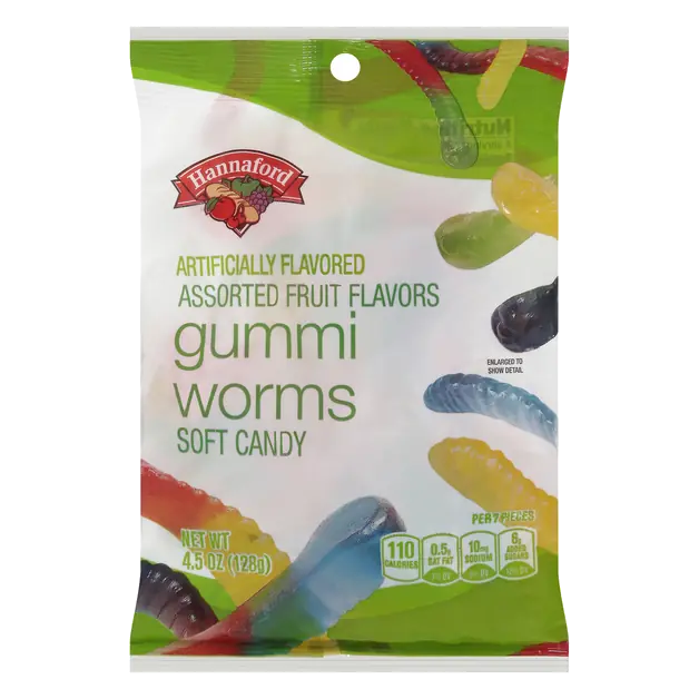 Gummi Worms Candy