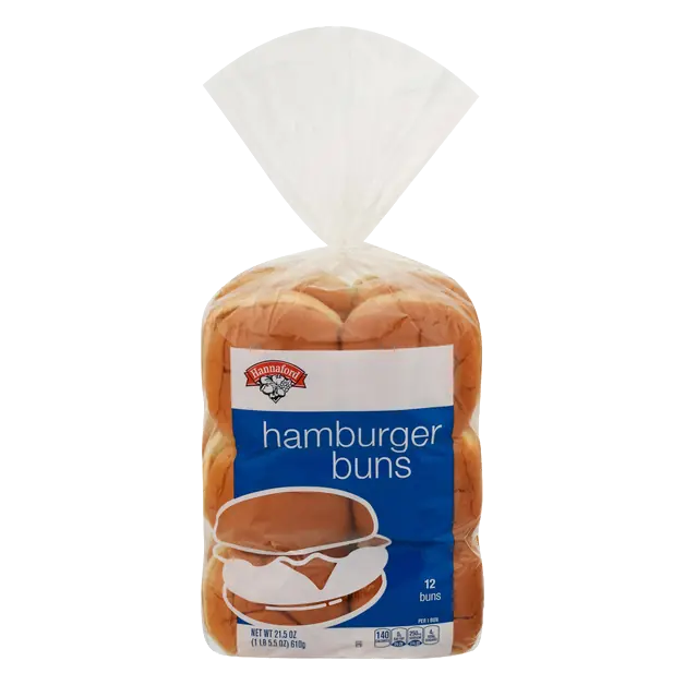 Hamburger Buns - 12 ct