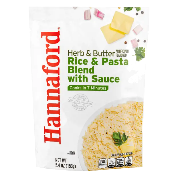 Herb & Butter Rice & Pasta Blend with Sauce